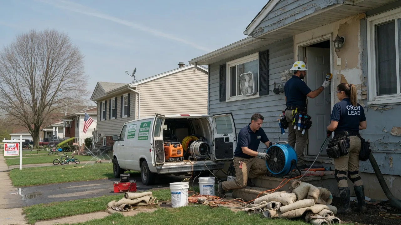Flood Cleanup in Davenport, CA near me